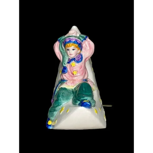 1994 Schmid Yamada Originals Swinging on a Star Hand Painted Music Figurine VTG - Picture 3 of 5